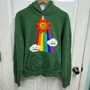 Falling Forward Inspiration Hoodie Small